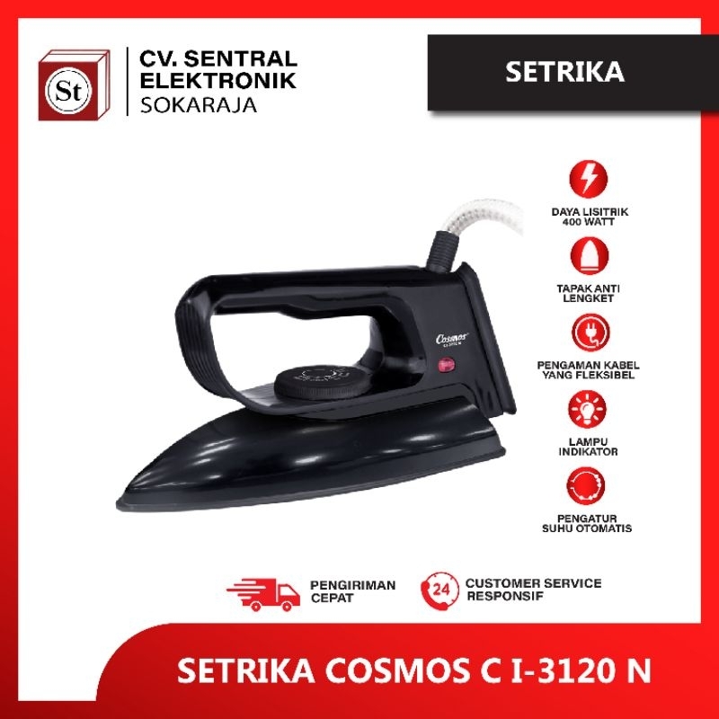 Setrika Cosmos CI-3120N