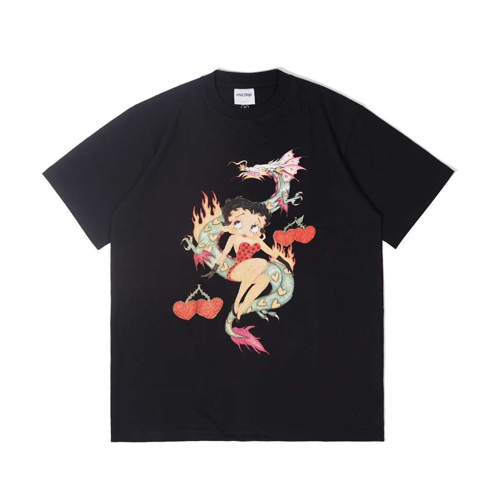 T-shirt Betty Black - HEUVELTRIBE X IVANIA NABILA