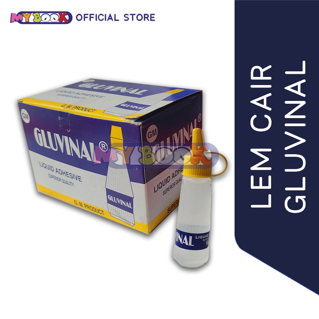 

Gluvinal Lem Kertas Cair Kecil Praktis