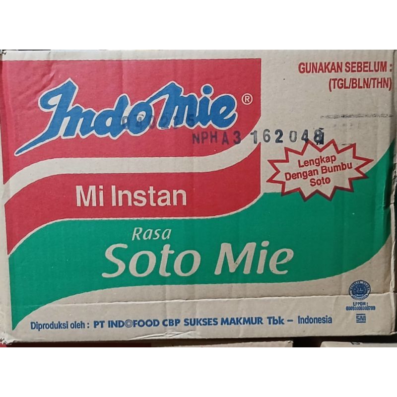 

Indomie Soto 1 Dus Isi 40 pcs