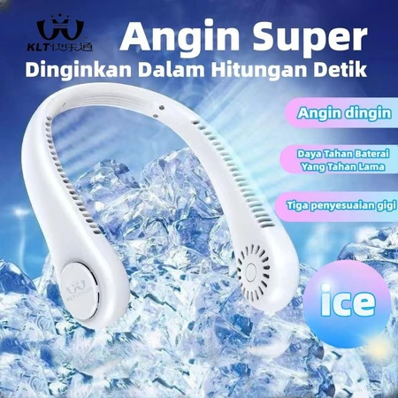 KIpas Angin Gantung Leher // Kipas Angin Portable // Kipas Angin Mini Korea // Kipas Angin Super Din