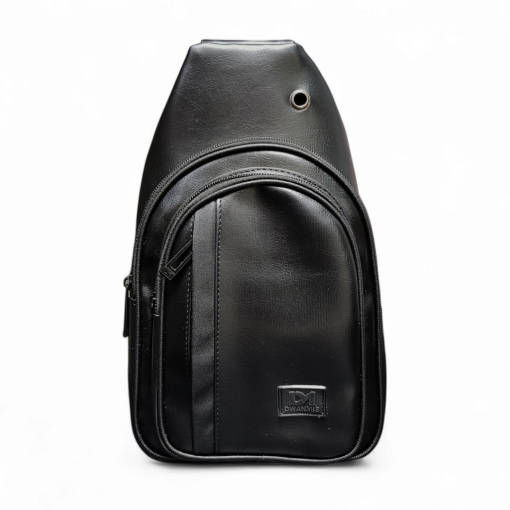 Tas Selempang Pria || Slingbag Pria Kulit Sintetis Original DM | Tas Selempang Pria Original DM Kuli