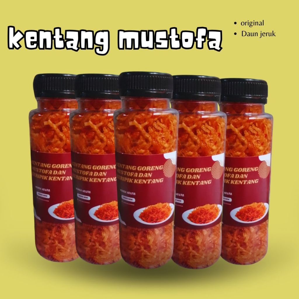 

Kentang Mustofa 120 Gram Pedas Manis