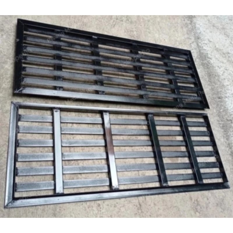 Frame Besi Tutup Got Selokan | Pijakan Penutup Got