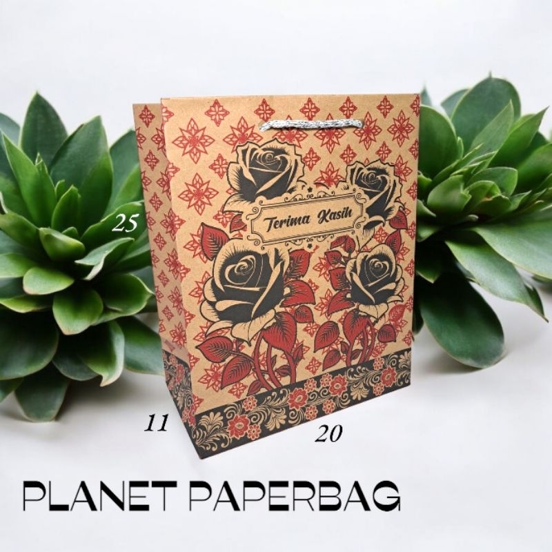 

PAPER BAG MOTIF BATIK 20X25