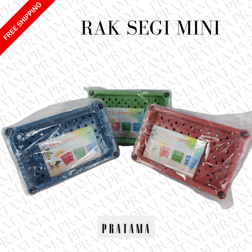 Rak Plastik Segi (KECIL)