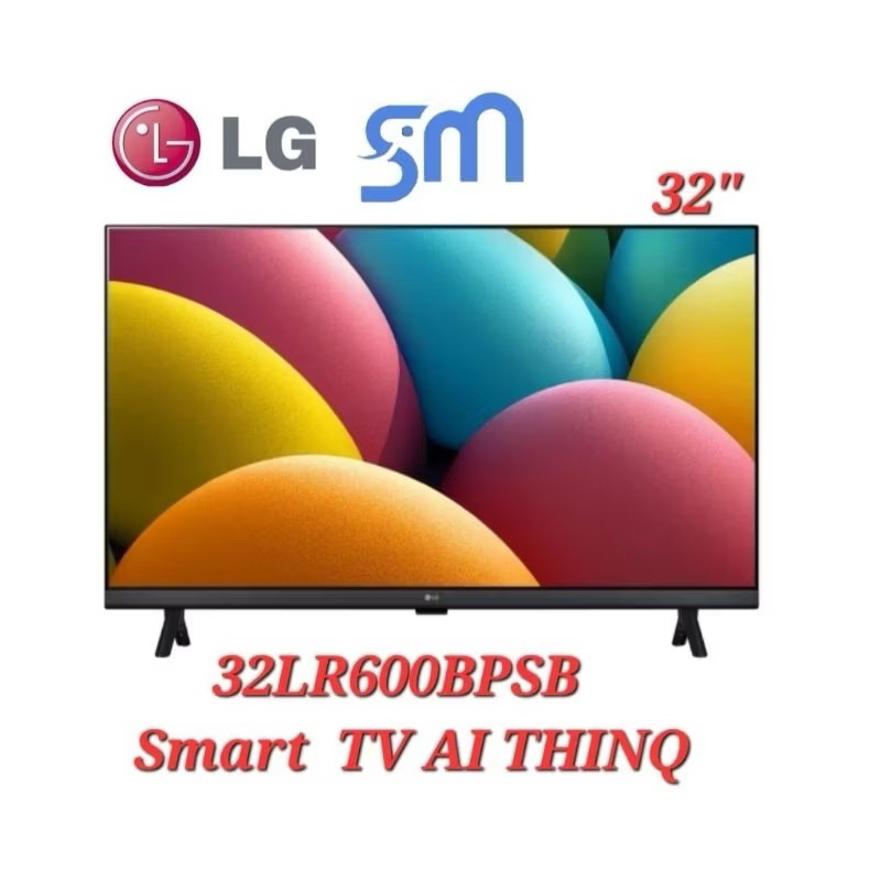 LED TV LG 32LR600BPSB 32 inc 32LR600 Smart TV AI THINQ