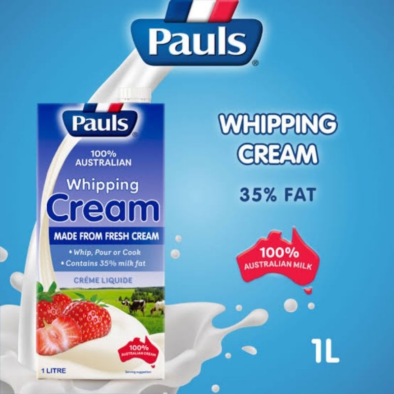

PAULS WHIPPING CREAM 1LITER ORIGINAL