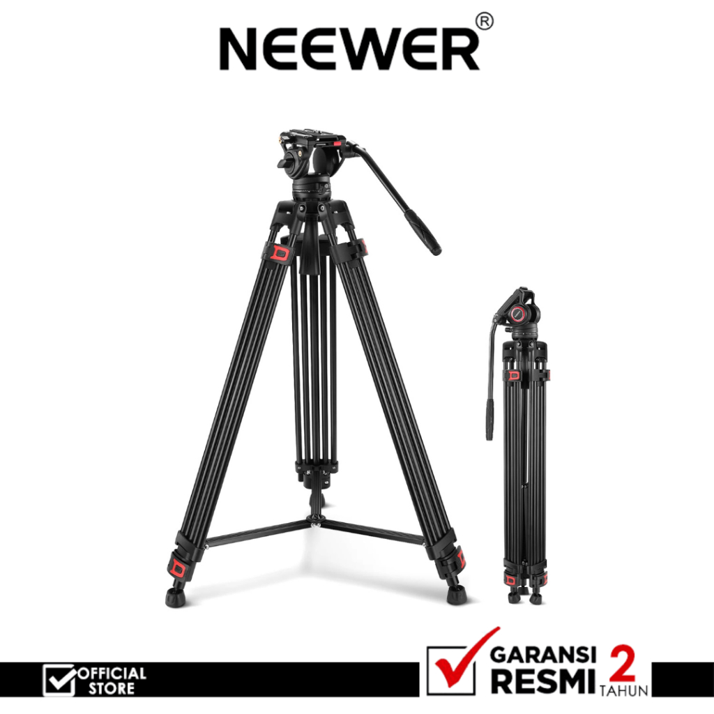 NEEWER Tripod Video with Fluid Head