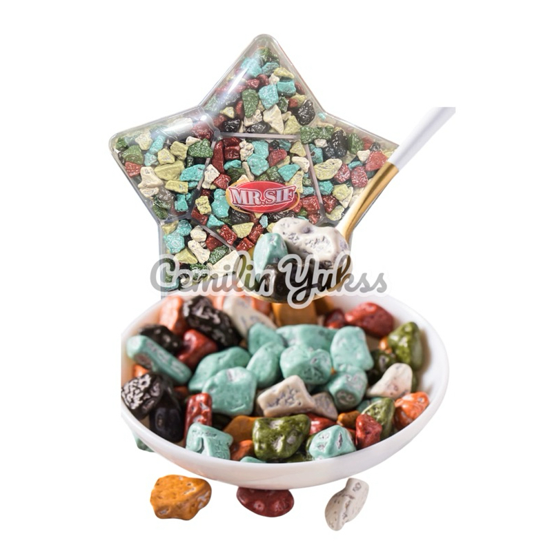 

bGF MR.SIF Stone Chocolate Coklat Krikil Coklat Batu MR.SIF Merlion Coin Chocolate