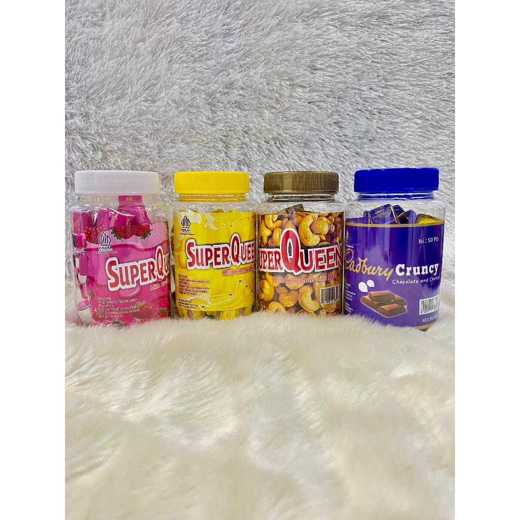 

COKELAT VIRAL SUPERQUEN & QADBURY 50PCS 1TOPLES