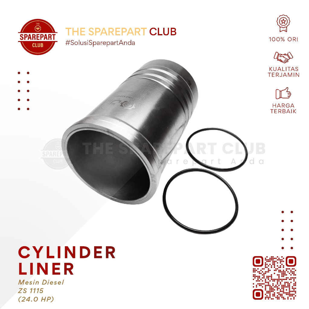 Furing Foring Boring Mesin Diesel ZS1115 ZS 1115 (24 PK HP) - Cylinder Liner