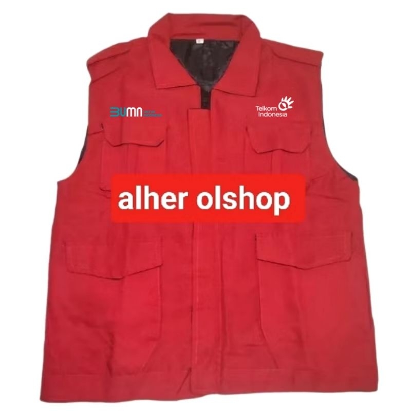 Rompi Telkom Indonesia rompi kerja Telkom Indonesia rompi BUMN Telkom rompi kerja BUMN Telkom