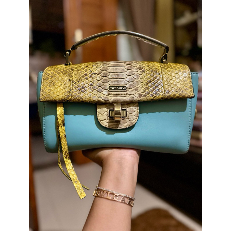 tas donini vigo sisik blue cantik