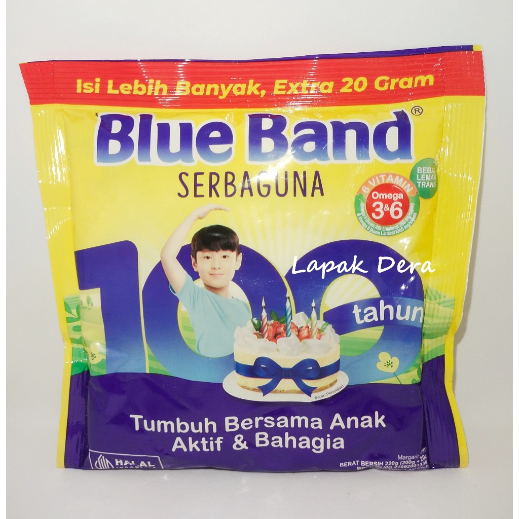

Blue Band SERBAGUNA/ Margarin Serbaguna 200 g