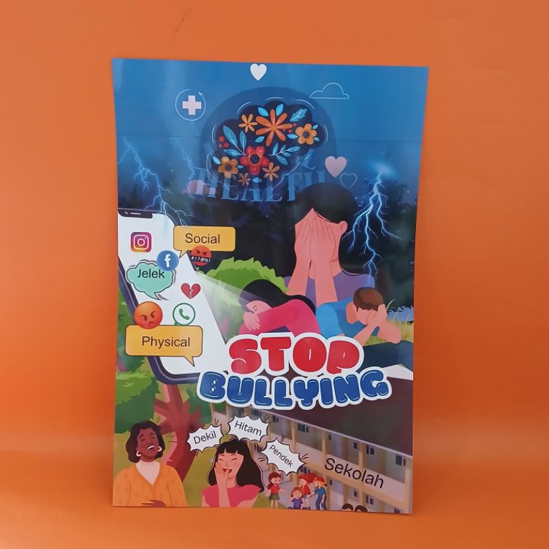 Poster Stop Bullying - Poster Bullying - Poster Sekolah