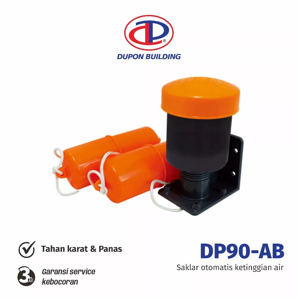 Pelampung Air Otomatis Tandon Tower Radar FLOAT SWITCH DUPON DP90-AB