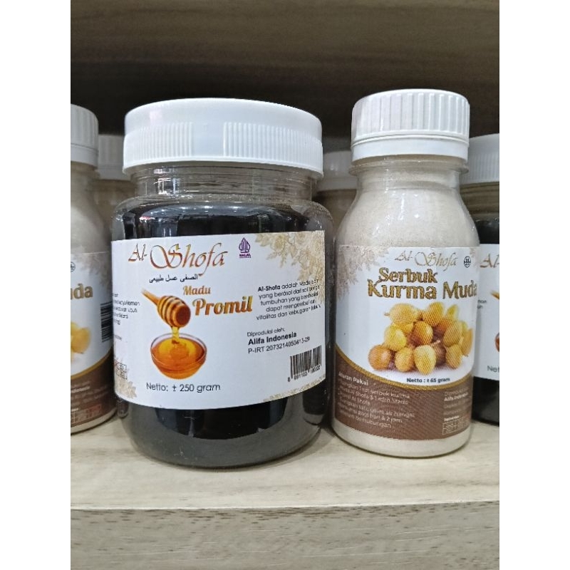

Paket Promil Al Shifa | Madu + Serbuk Kurma Muda|