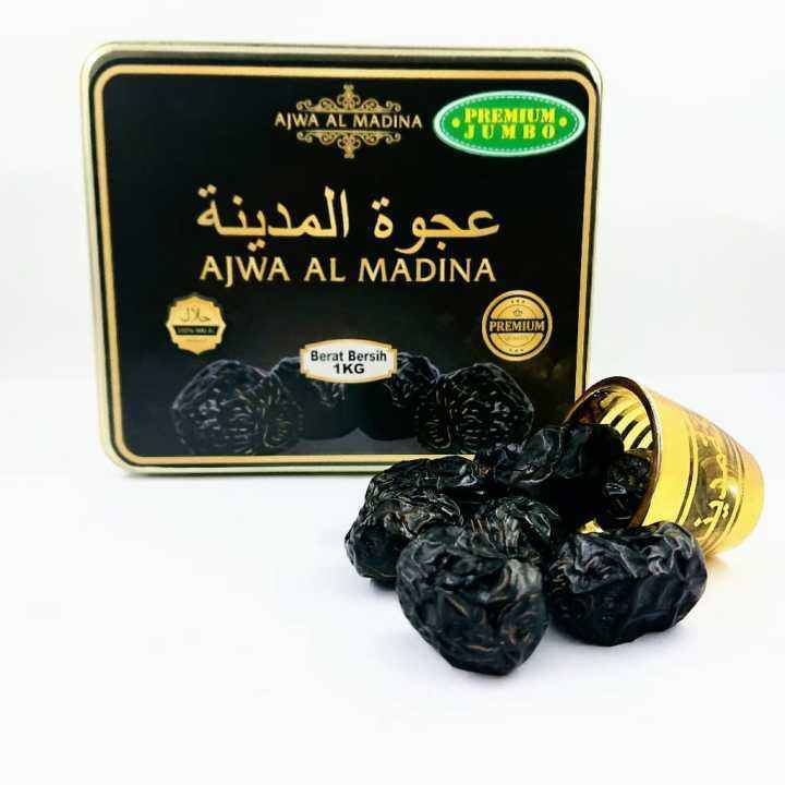 

Kurma Ajwa Madinah Kemasan Kaleng | Ajwa Premium Asli Madinah