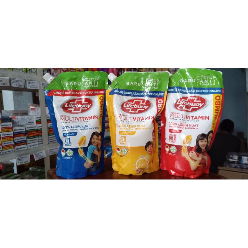 Lifebuoy body wash 825 ml/sabun mandi/sabun cair/body wash/lifebuoy