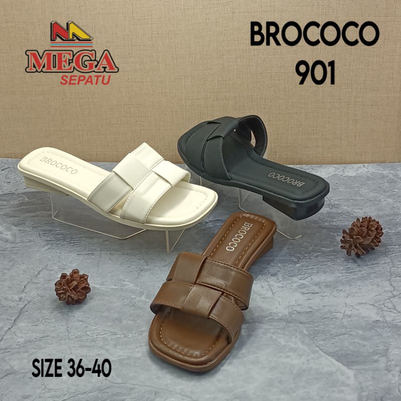 SANDAL TEPLEK WANITA MODEL TERBARU BROCOCO 901