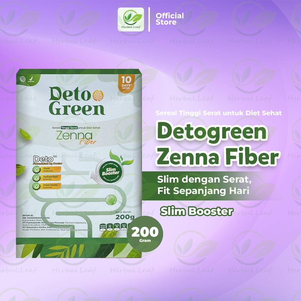 

DetoGreen Zenna Fiber Sereal Oat Membantu Melancarkan Pencernaan