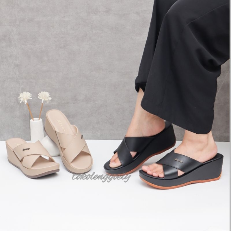 Original Savory GE 142 - Sandal Wedges Wanita