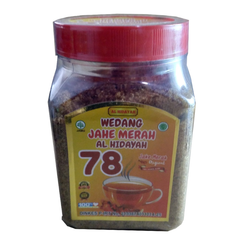 

Wedang Jahe Merah 78 Hidayah 250 gr - Exp : 12-2025