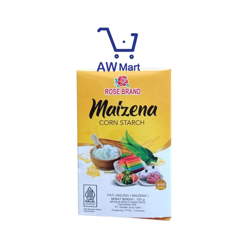 

ROSE BRAND MAIZENA CORN STRATCH 100 GRAM - 1 BOX