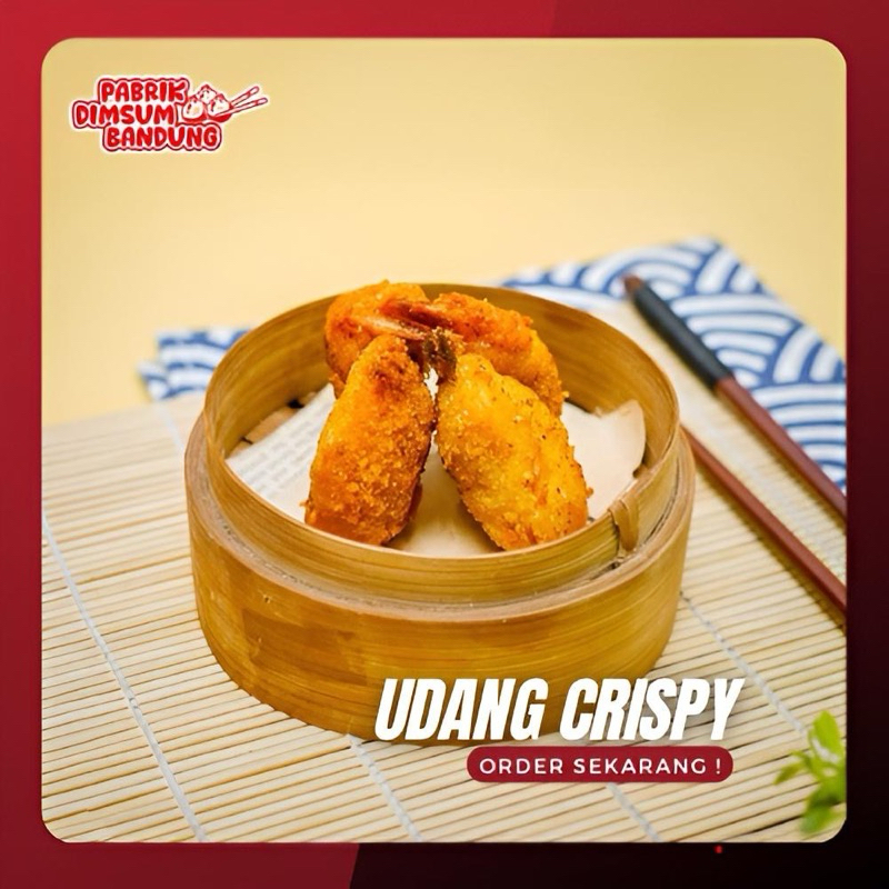 

Udang Crispy Frozen - Isi 10 & 25 pcs
