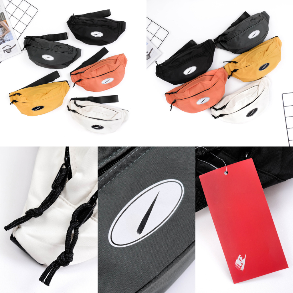 Tas Selempang Waistbag  Pria Wanita Tas Dada Slingbag Bahan Parasut #SA592