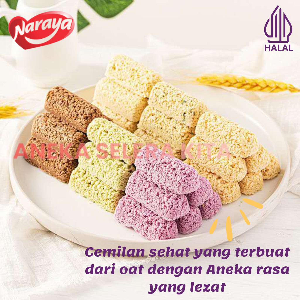 

RB Naraya Oat Choco Seral Granola Oat Rasa Original Chocolate Dan Aneka Rasa Halal 380gr & 400gr
