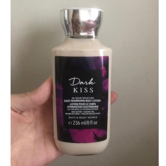Bath and Body Works Body Lotion Body Cream Dark Kiss