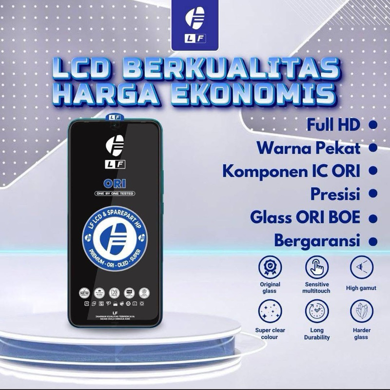 LCD Touchscreen Samsung A8 Plus 2018 / A730 ORI LF / ORI SUPER - LCD Lifefuture