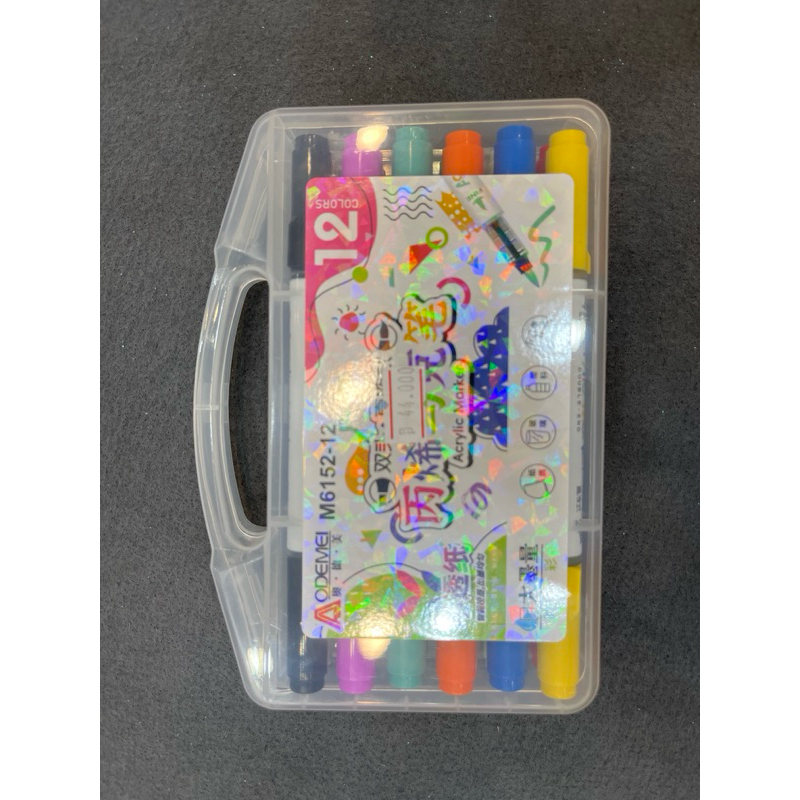 

spidol acrylic 12 warna