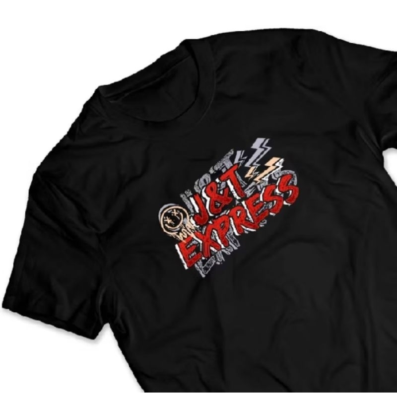 kaos J&T express kaos distro t-shirt pria wanita dewasa