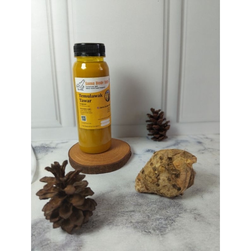 

Jamu Temulawak Tawar 250ml/jamu tradisional jamu bude sulis