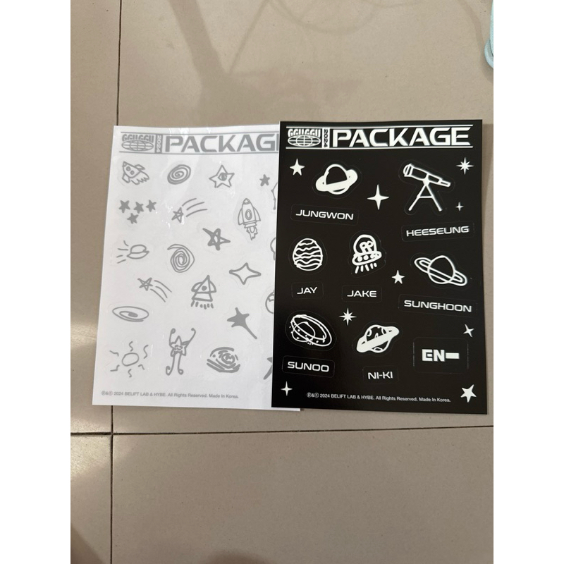 

sticker ggu ggu package enhypen 2024