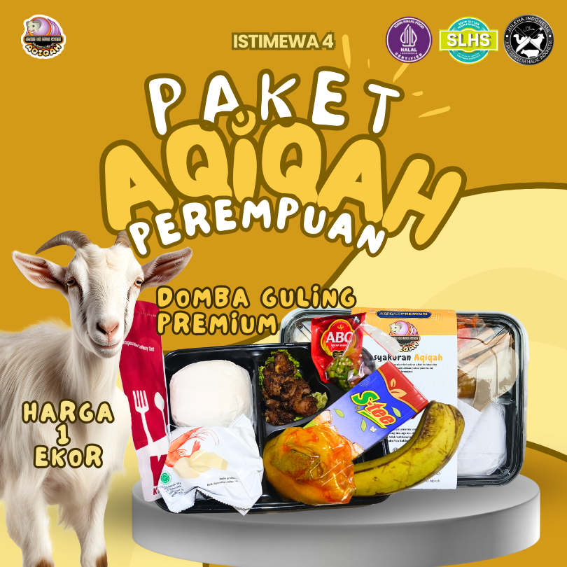 

AQIQAH DOMBA GULING PREMIUM - Paket Aqiqah Perempuan Istimewa 4
