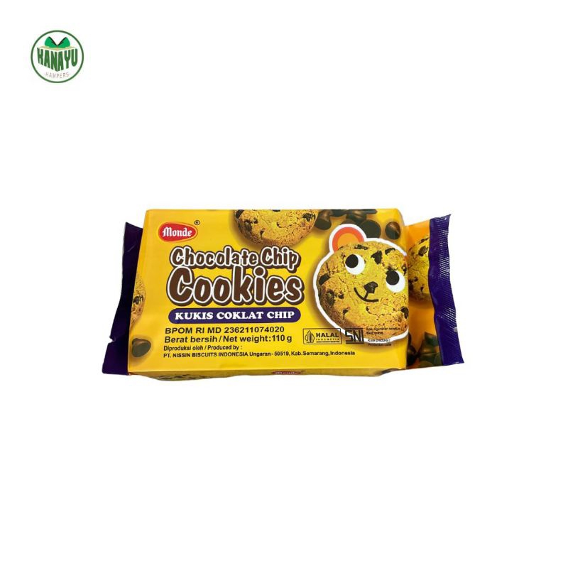 

Monde Chocolate Chips Cookies 110gr