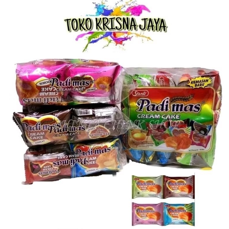 

PADIMAS CREAM CAKE BANYAK RASA 1 PACK ISI 10 PCS X 10GR