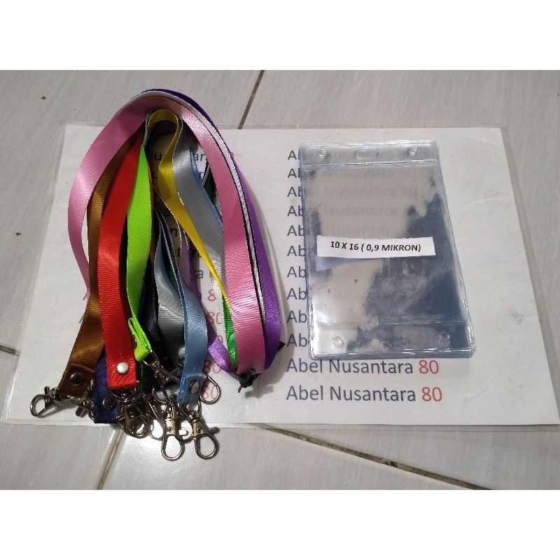 

paket Tali 1,5 cm polos+plastik panitia uk 10x16 cm isi paket 10 pcs tebal plastik 0, 9 mikron