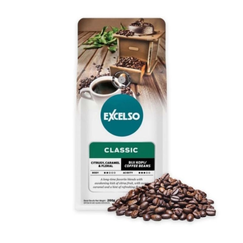 

Kopi Excelso Classic Biji 200g