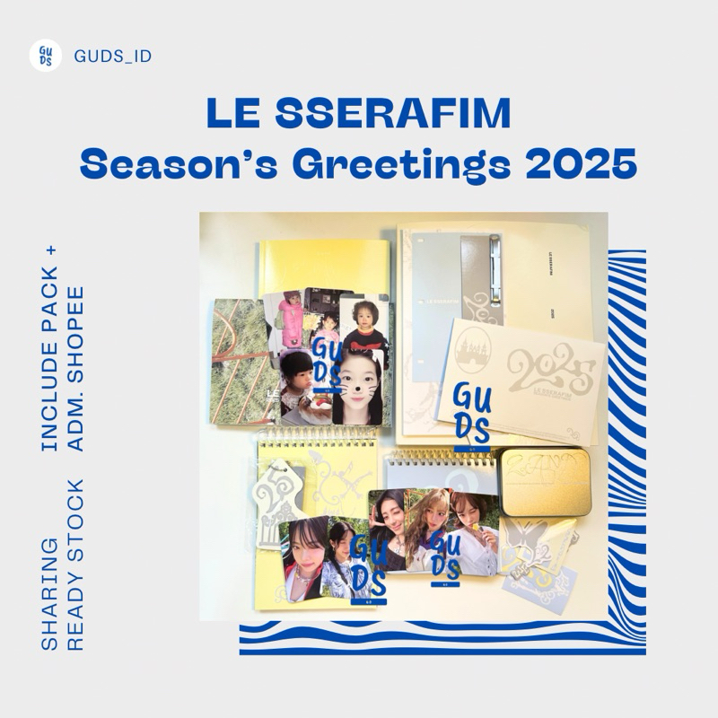 [READY SHARING] LE SSERAFIM Season's Greetings 2025 SG25