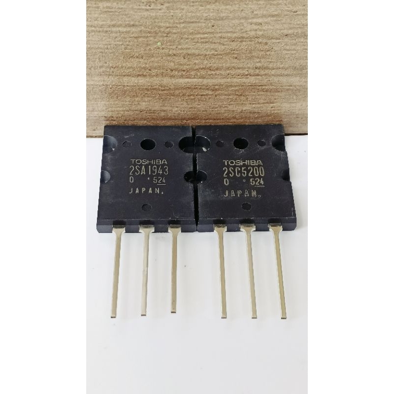 TRANSISTOR TR TOSHIBA 2SC5200/2SA1943 LOT524 ORIGINAL