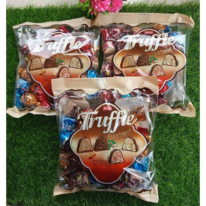 

Elvan Truffle Chocolate Assortment 400g Cokelat Aneka Rasa HALAL