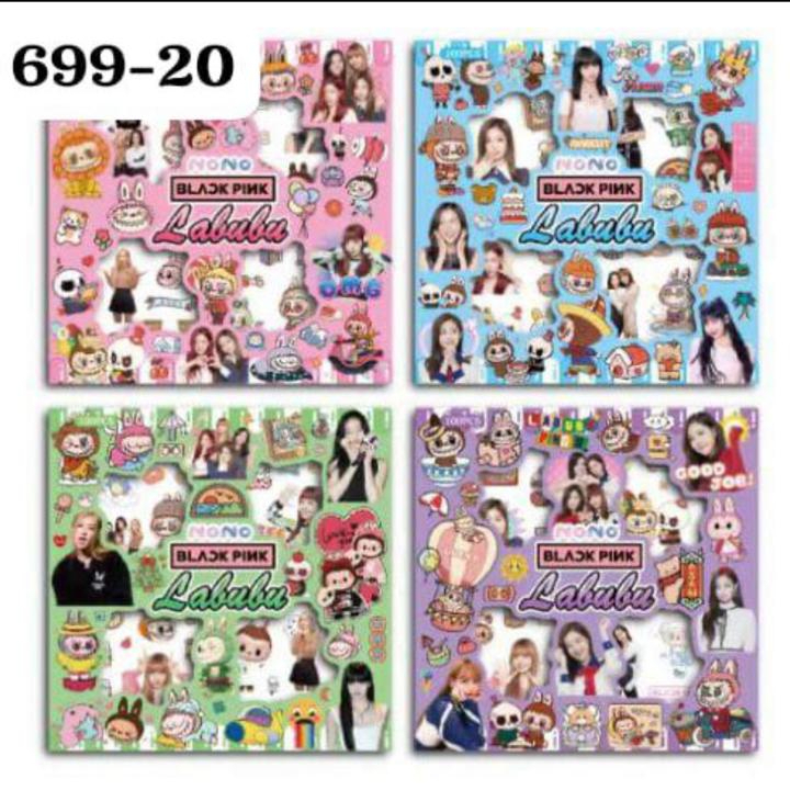 

NONO STIKER BLACK & PINK LABUBU 6975871651542