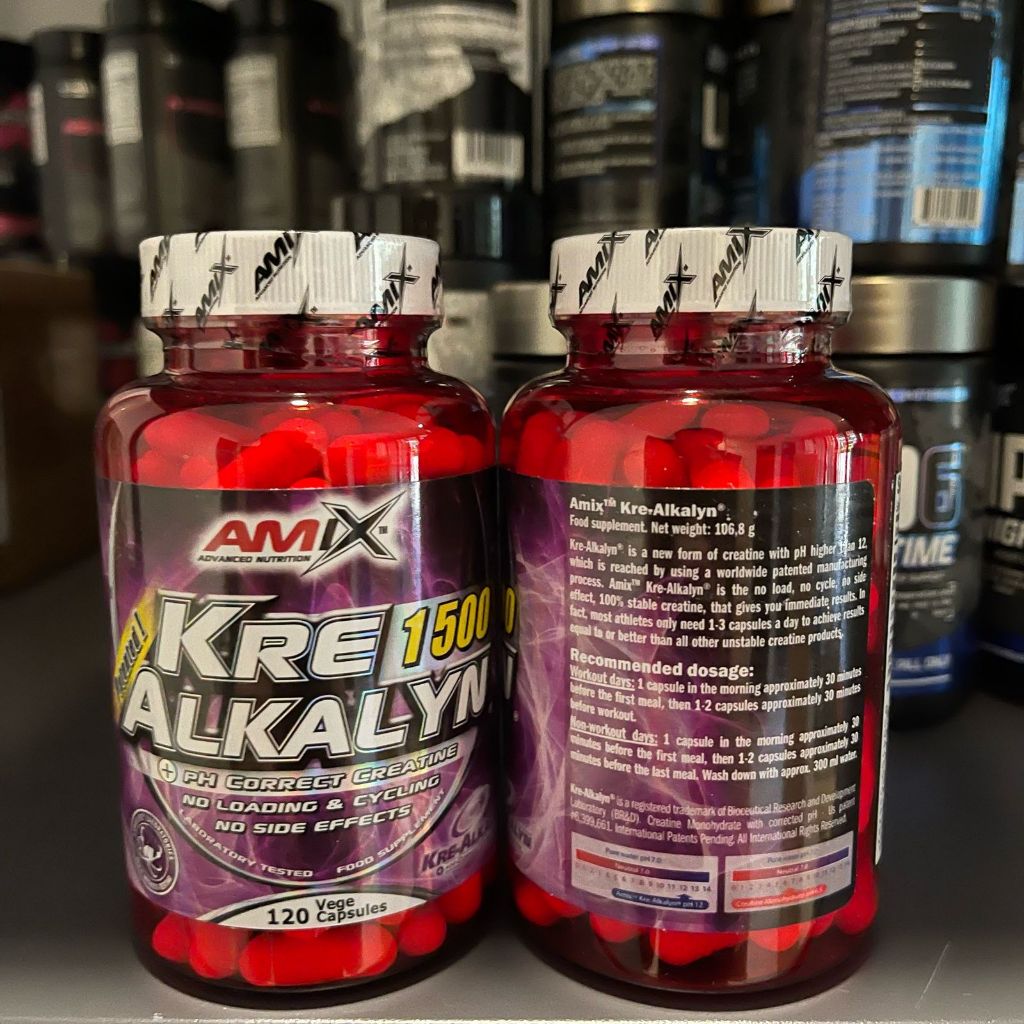 AMIX KRE ALKALYN 120 CAPSULES KRE-ALKALYN KREALKALYN CREATINE 120CAPS