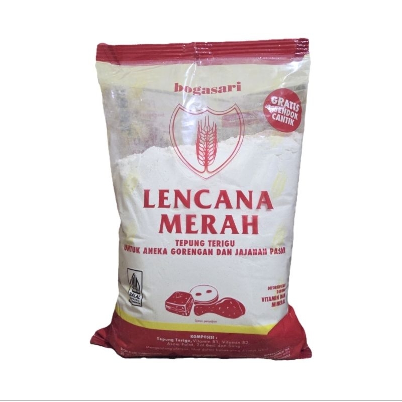 

TEPUNG TERIGU LENCANA MERAH ECONOPACK 1KG