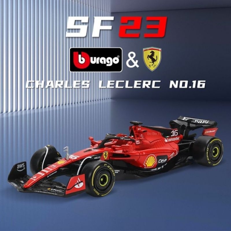 Diecast Bburago Ferrari F1 SF23 Charles Leclerc